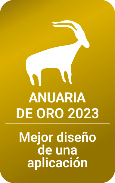 anuaria de Oro 2023 - Mejor diseño de una aplicación